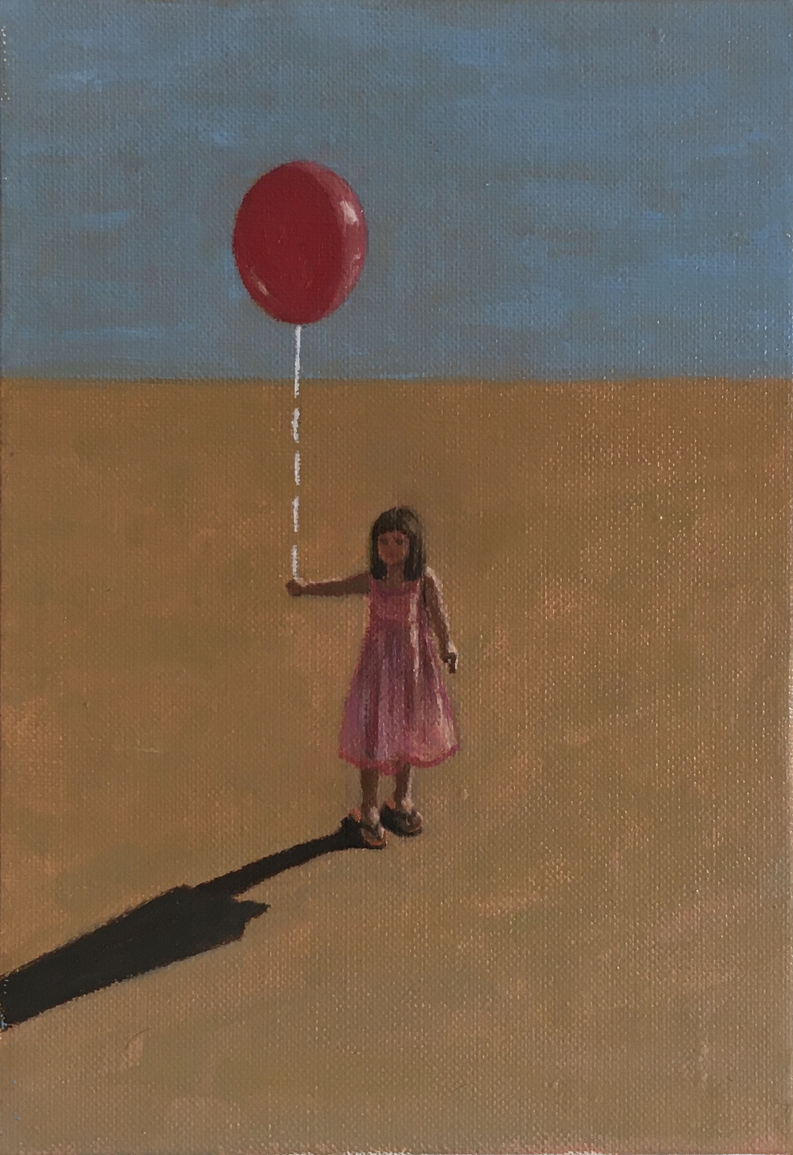 Girl with Red Balloon