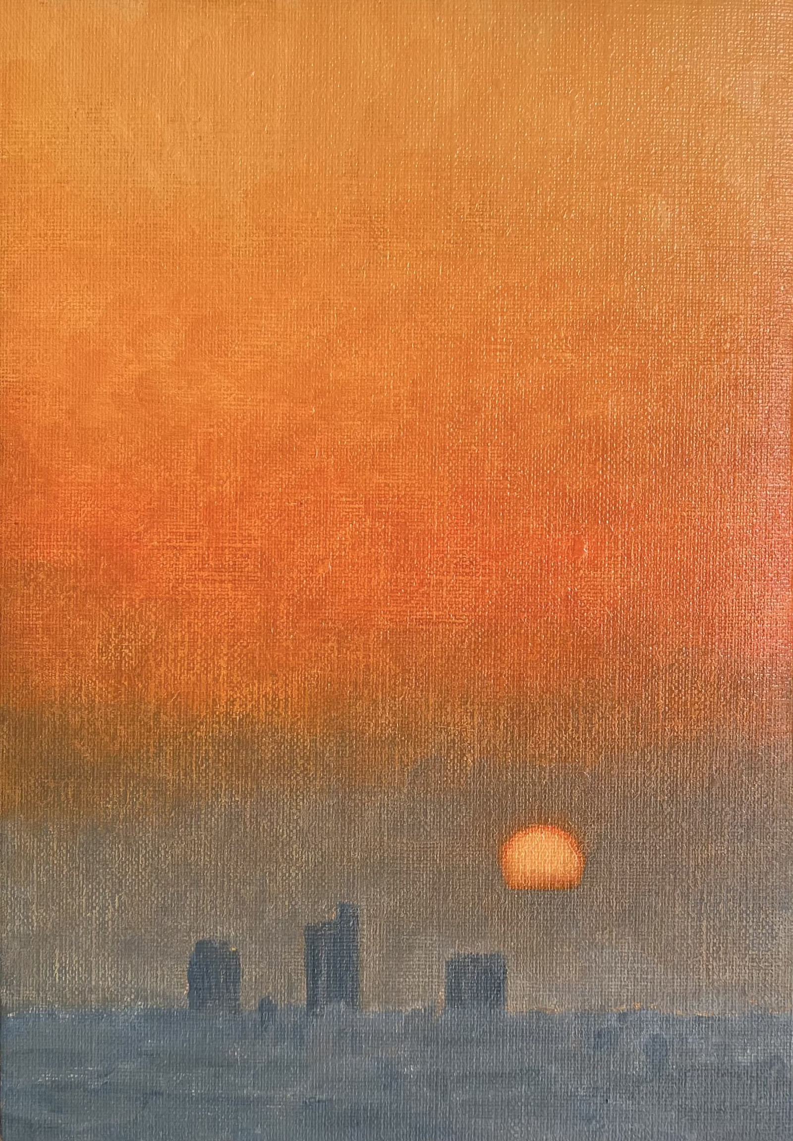 Sunset over the City