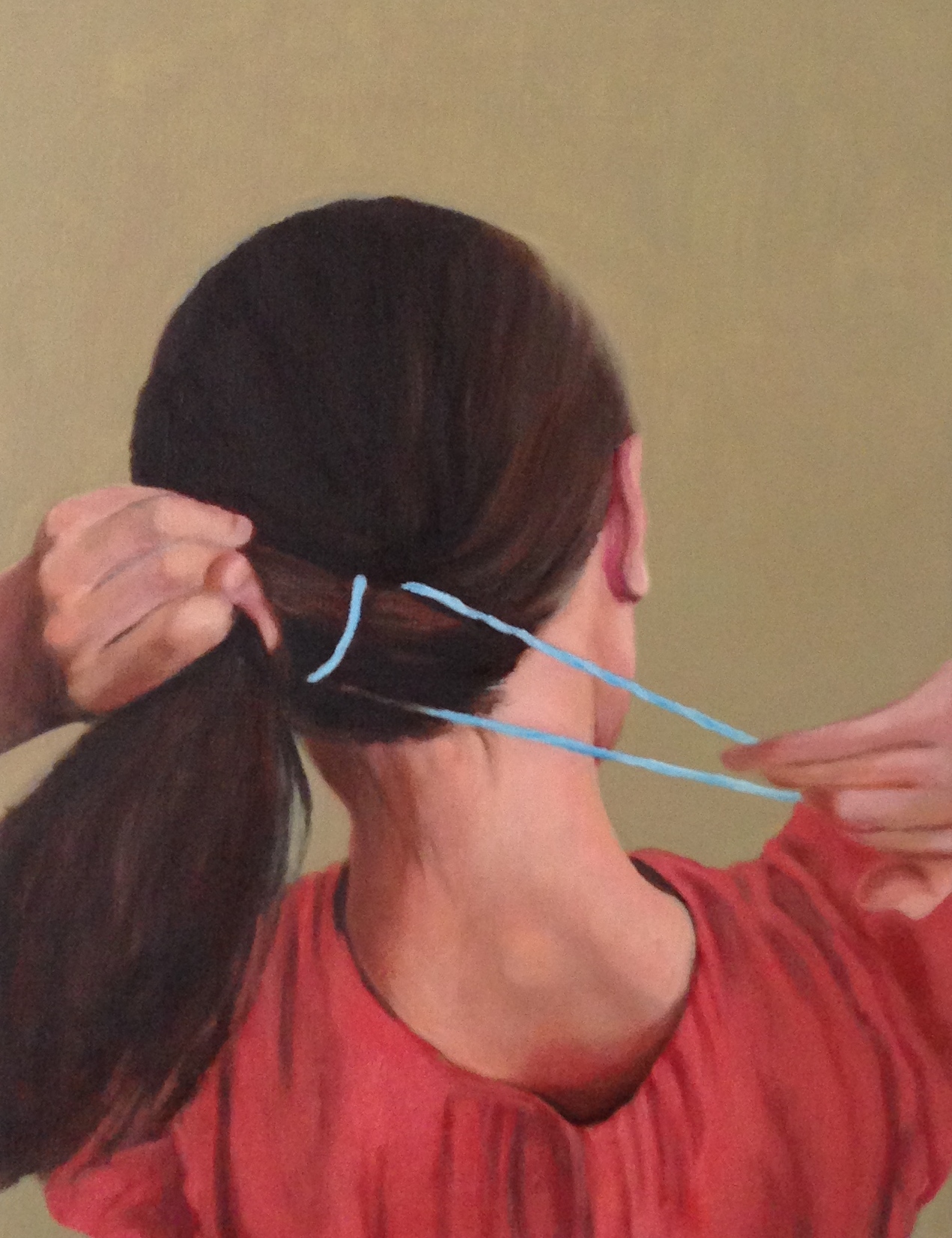 Tying Hair-2 (2015)